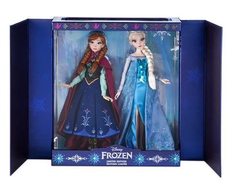 frozen anna and elsa limited edition dolls|More.